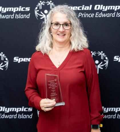 Special Olympics PEI, Sport Volunteer of the Year, Donna Campbell