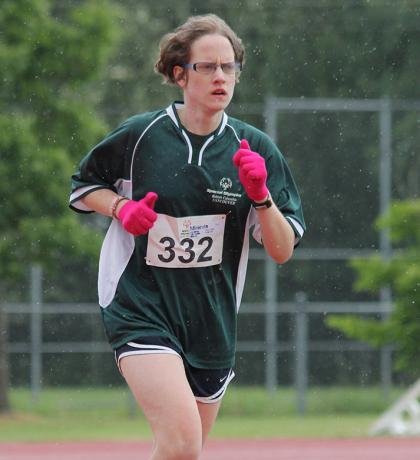 Miranda Orth competing in a Regional Qualifier in 2016