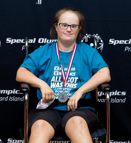 Special Olympics PEI, Sport PEI Inspirational Award, Amber Metcalfe