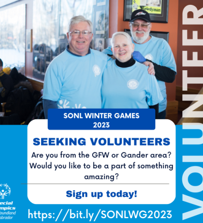 Seeking Volunteers Winter Games 2023