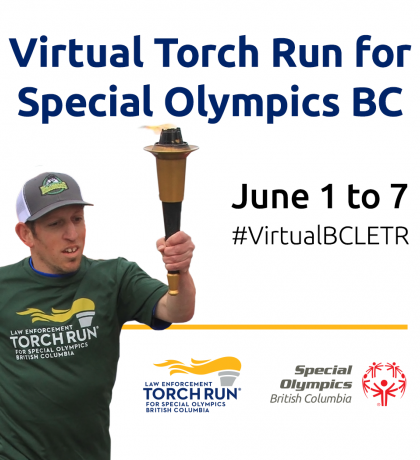 Virtual Torch Run for Special Olympics BC