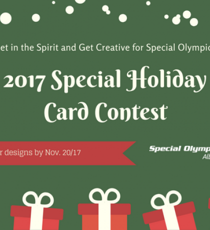 Special Olympics Alberta Holiday Card