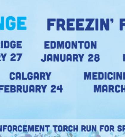 2018 Polar Plunge in Alberta