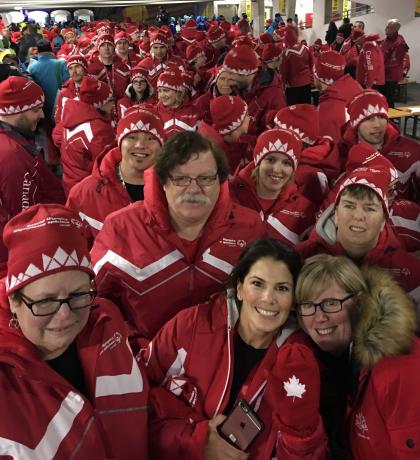 Team CAnada 2017 at the Austria World Winter Games