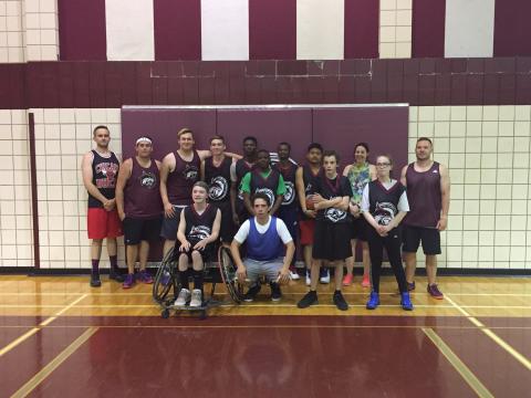 F.W. Johnson Collegiate Unified Basketball Team