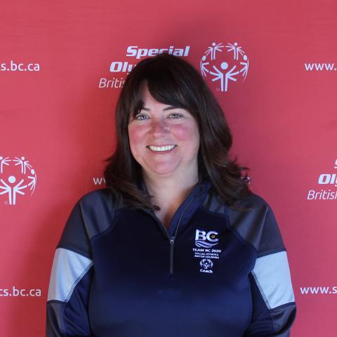 Special Olympics Team BC 2020 alpine skiing coach Misty Pagliaro.