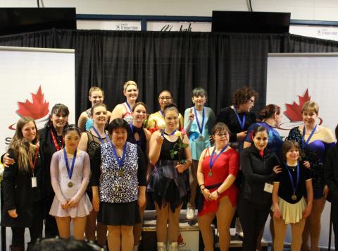 Skate Canada-AB Star Skate 2018 Spruce Grove 