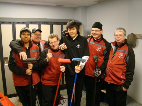 SOY 2015 Curling Team