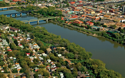 An image of downtown Medicine Hat