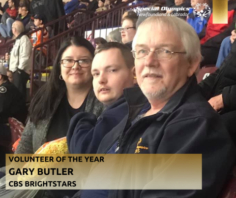 Volunteer of the Year Gary Butler