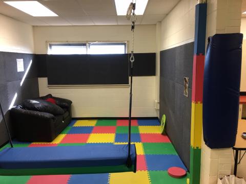 An inclusive indoor learning space created by Ballantyne.