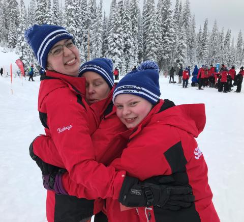 2019 Special Olympics BC Winter Games snowshoeing