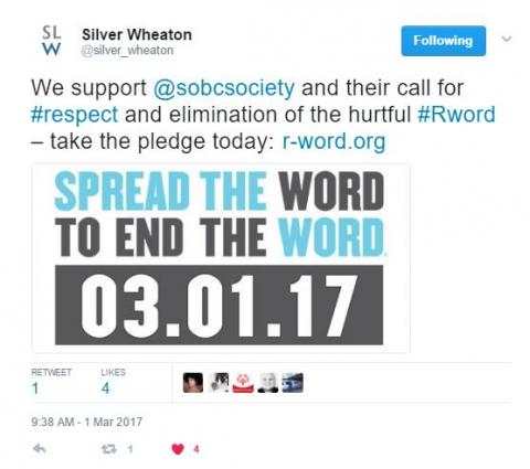 Spread the Word to End the Word 