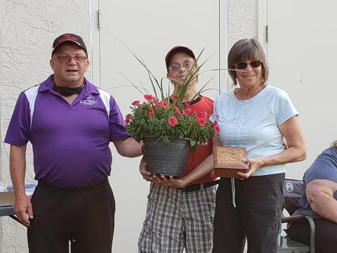 2021 Grassroots Coach Award presentation