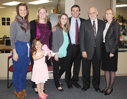 John Sims and family