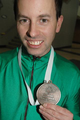 Special Olympics BC medallist