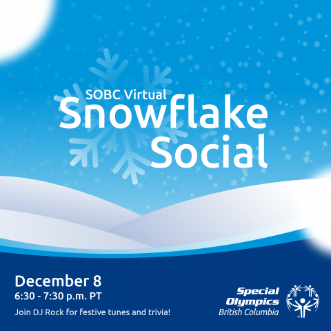 You're invited to the SOBC Virtual Snowflake Social!