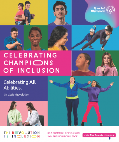 Special Olympics Global Week of Inclusion promotion