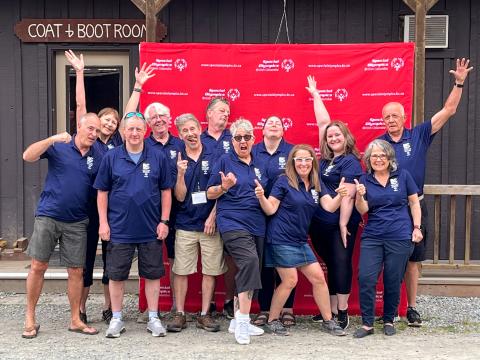 Special Olympics BC 2024 curling coaches