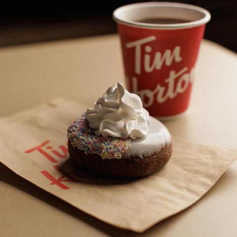 Tim Hortons #ChooseToInclude Donut supporting Special Olympics