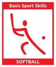 SOBC Basic Sport Skills softball graphic.