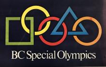 Special Olympics BC logo 1983 to 1987