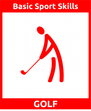 Golf sport icon